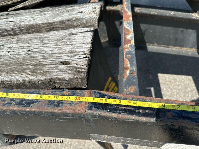 image for item OF9421 2015 Shop built  Equipment trailer