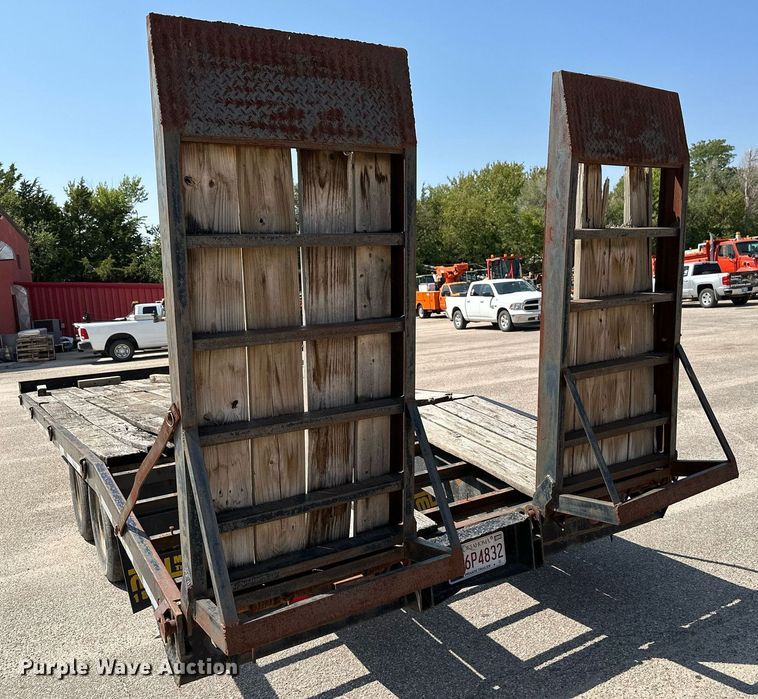 image for item OF9421 2015 Shop built  Equipment trailer