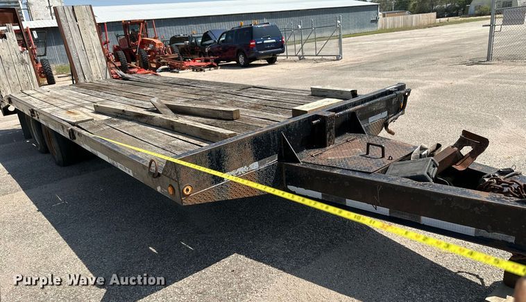 image for item OF9421 2015 Shop built  Equipment trailer