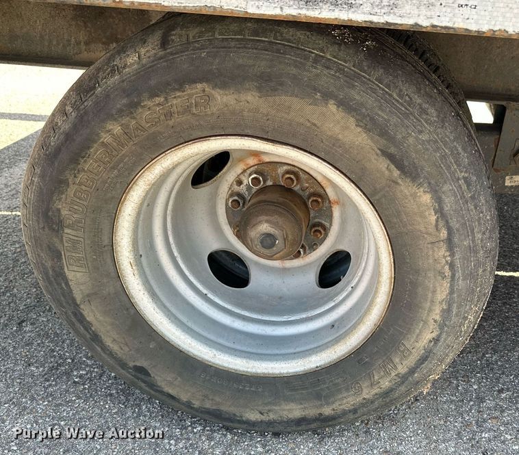 image for item OF9421 2015 Shop built  Equipment trailer