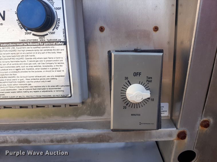 image for item OF9427 2015 Hydro Tek HN20004E2G  hot pressure washer