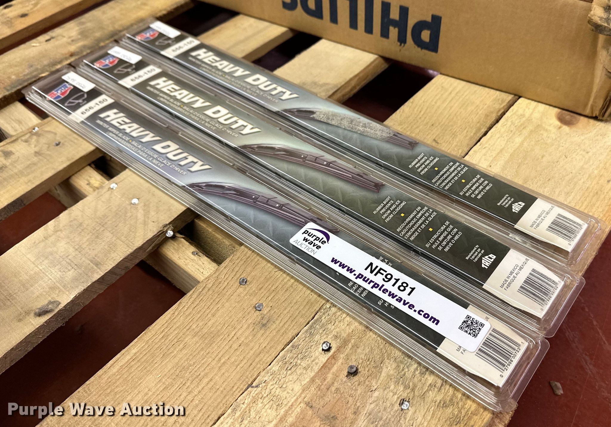 (3) CarQuest 656150 windshield wiper blades in Salina, KS Item