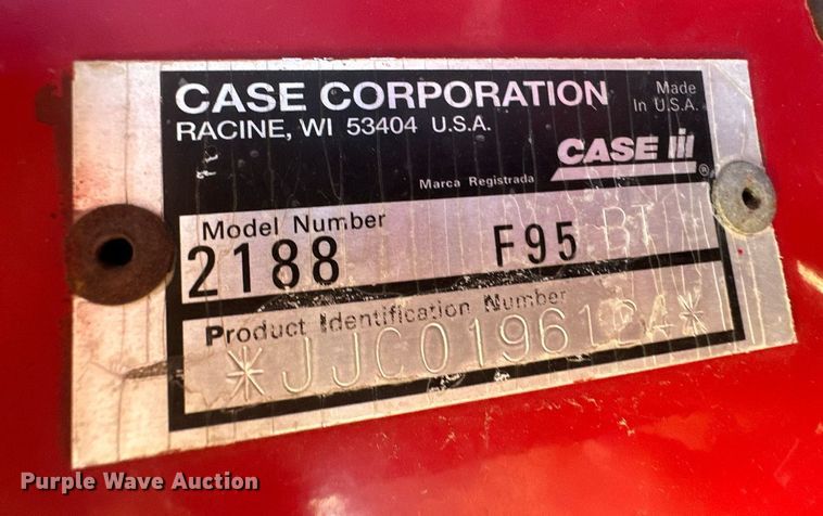 image for item DH1806 Case IH 2188  RWA combine
