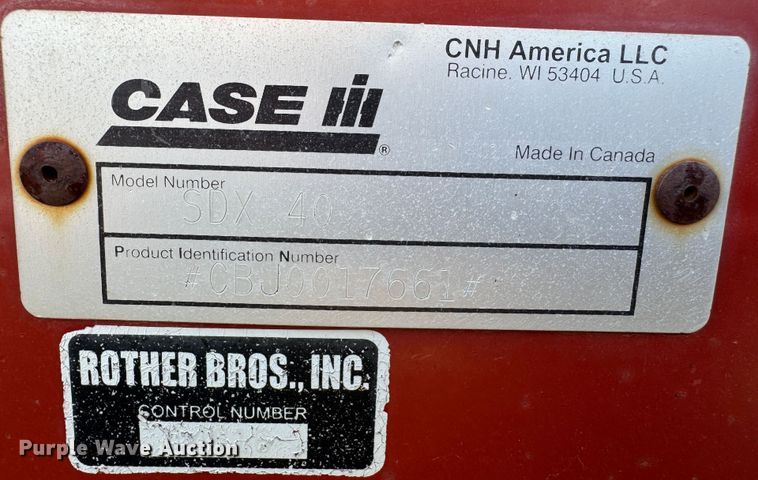 image for item DK2524 Case SDX 40  air seeder