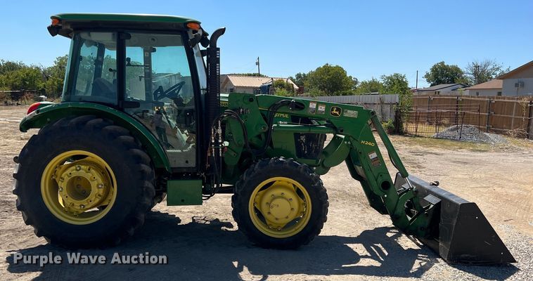 image for item DN3124 2015 John Deere 5075E  MFWD tractor