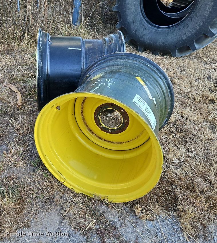 image for item DP2424 (2) John Deere S series combine wheels