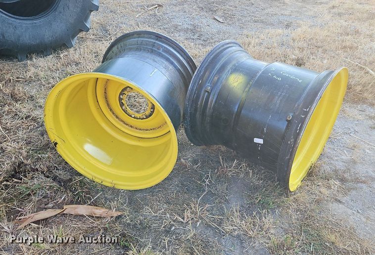 image for item DP2424 (2) John Deere S series combine wheels