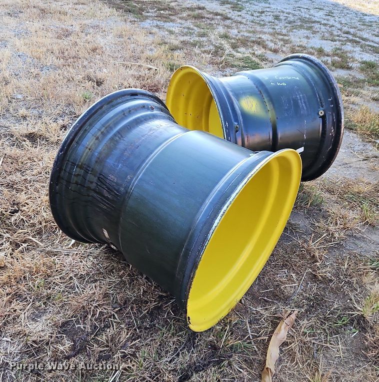 image for item DP2424 (2) John Deere S series combine wheels