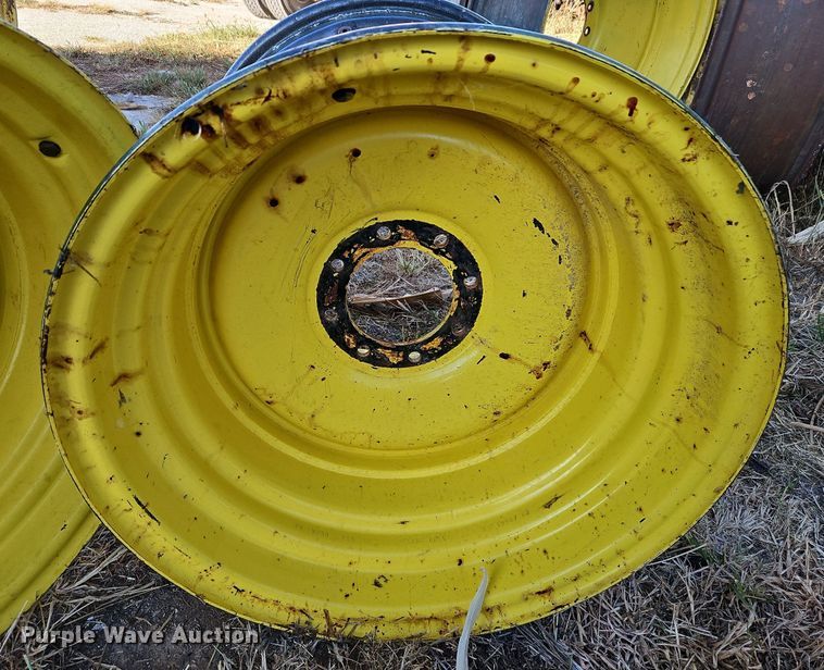 image for item DP2424 (2) John Deere S series combine wheels