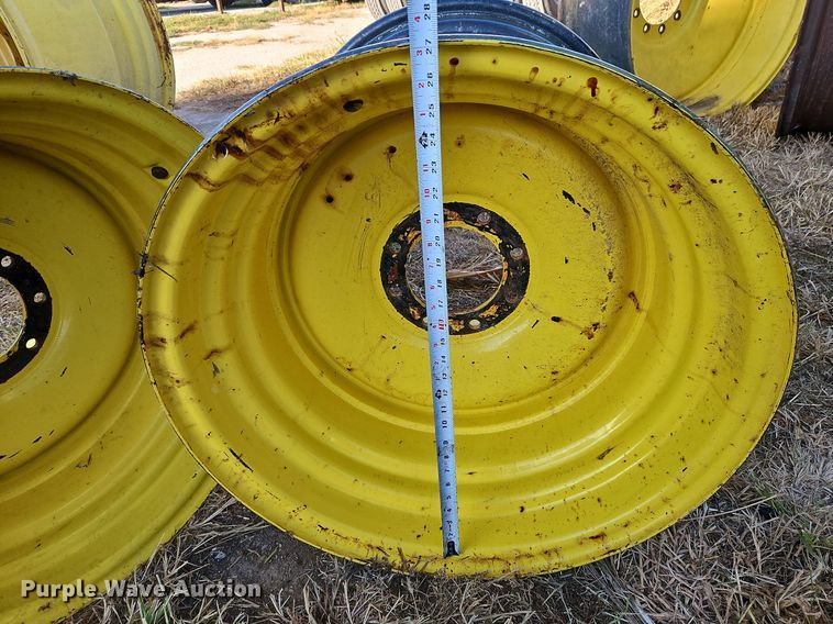 image for item DP2424 (2) John Deere S series combine wheels
