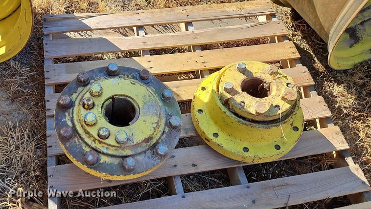 image for item DP2425 (2) John Deere 4440 wheels and hubs