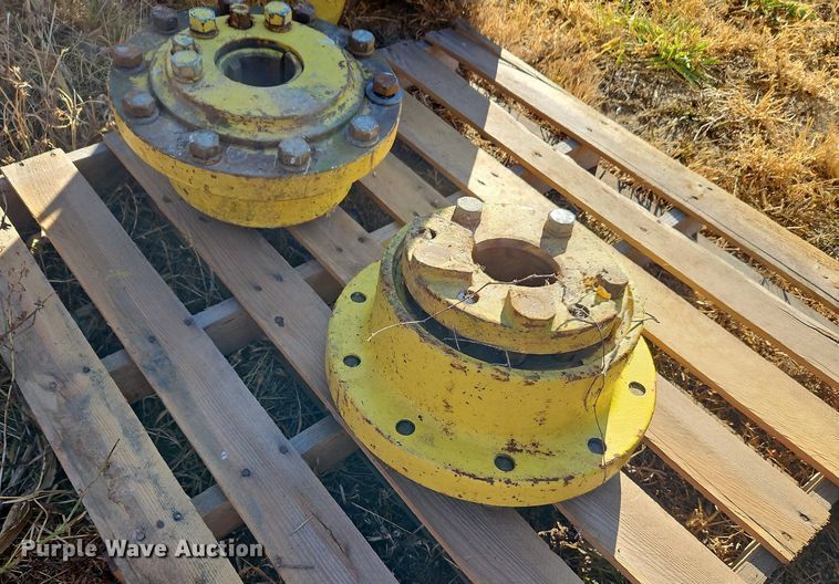 image for item DP2425 (2) John Deere 4440 wheels and hubs