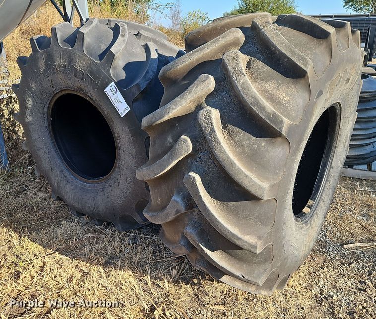 image for item DP2426 (2) Firestone Radial DT VF750/65R26 tires