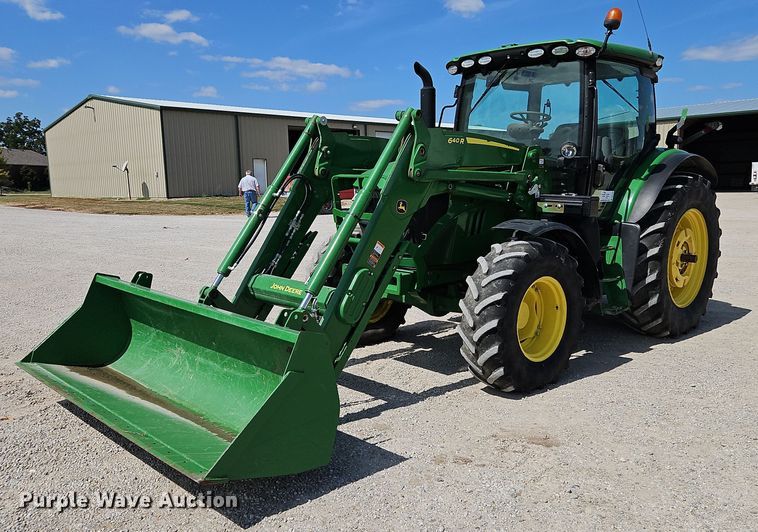 image for item DP2428 2017 John Deere 6130R  MFWD tractor