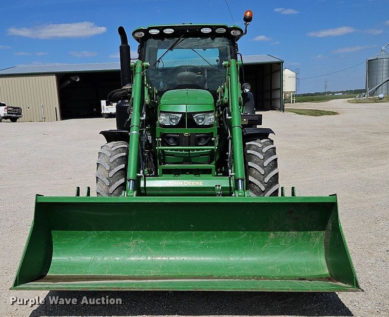image for item DP2428 2017 John Deere 6130R  MFWD tractor