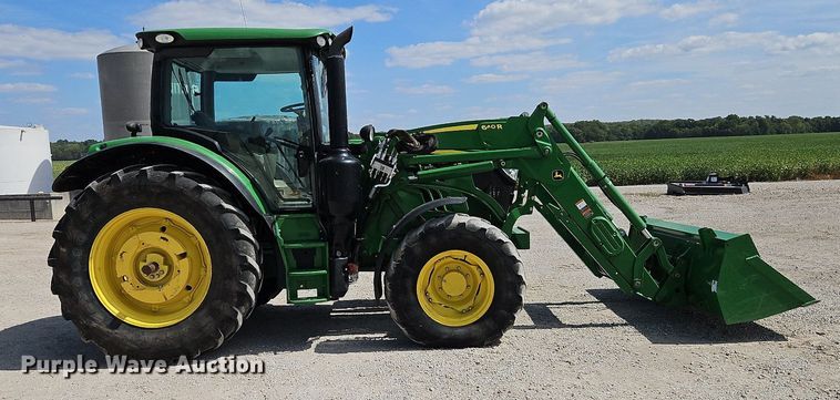 image for item DP2428 2017 John Deere 6130R  MFWD tractor