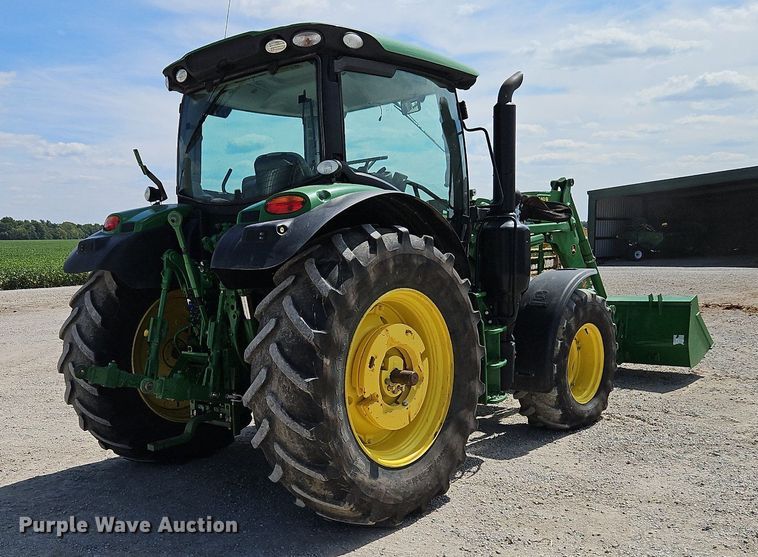 image for item DP2428 2017 John Deere 6130R  MFWD tractor