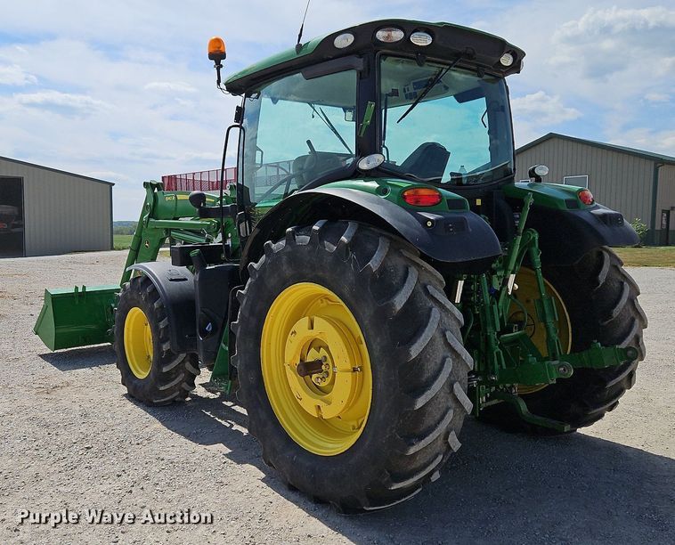 image for item DP2428 2017 John Deere 6130R  MFWD tractor