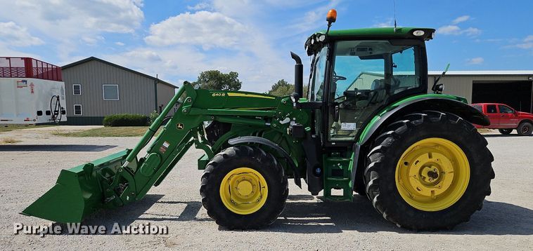 image for item DP2428 2017 John Deere 6130R  MFWD tractor