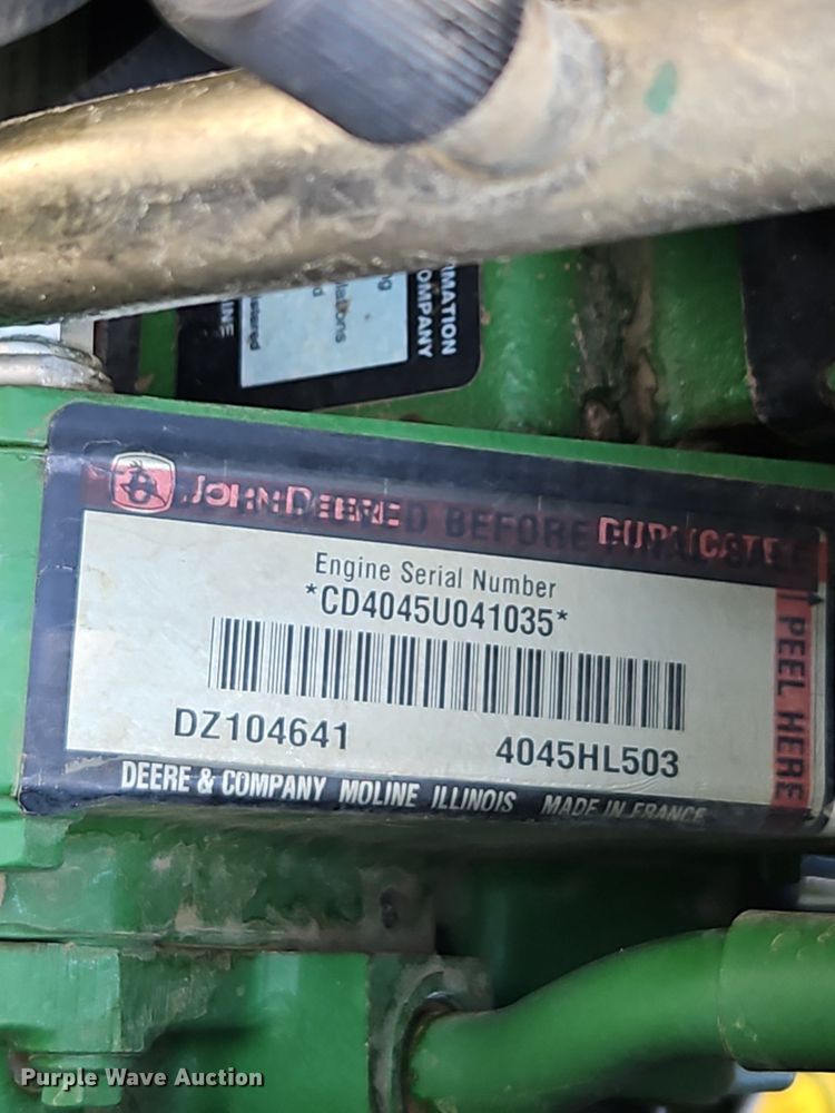 image for item DP2428 2017 John Deere 6130R  MFWD tractor