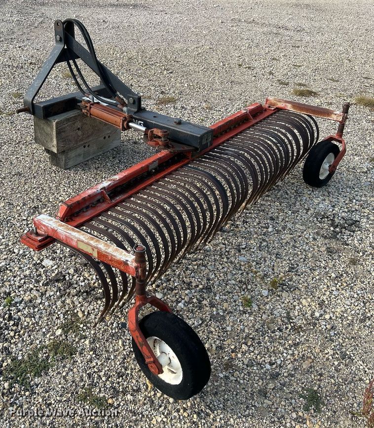 image for item DQ0942 Farm King  7' W landscape rake