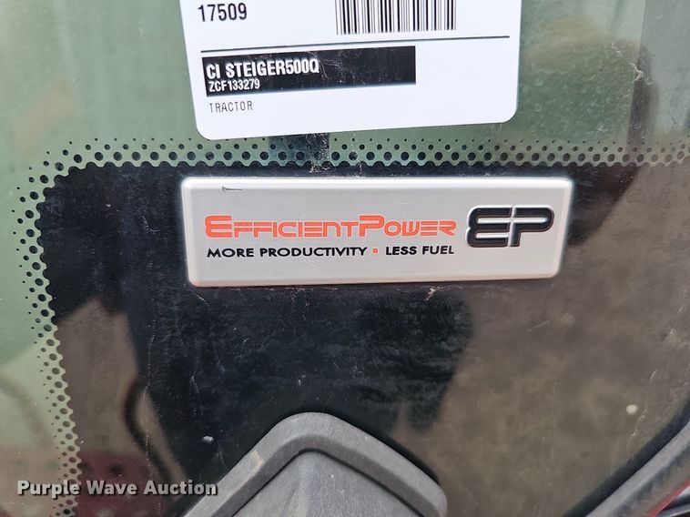 image for item DQ1149 2012 Case IH 500 Quadtrac  4WD tractor