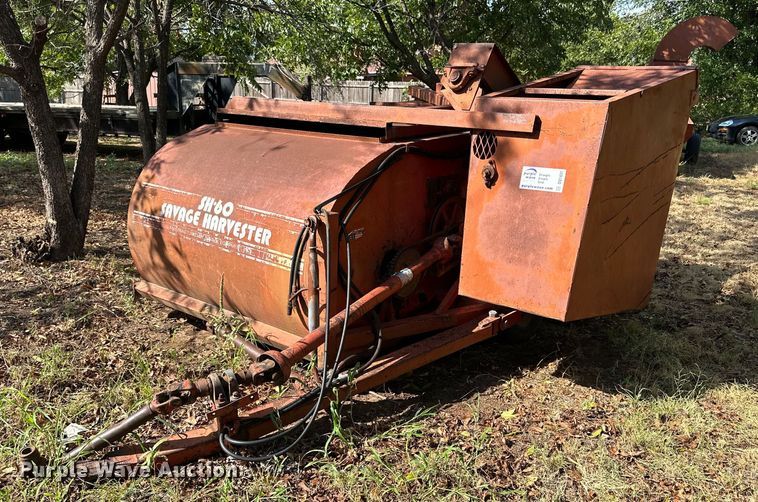 image for item DQ1431 Savage SH60  pecan harvester