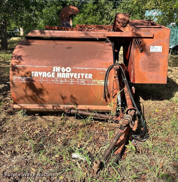 image for item DQ1431 Savage SH60  pecan harvester