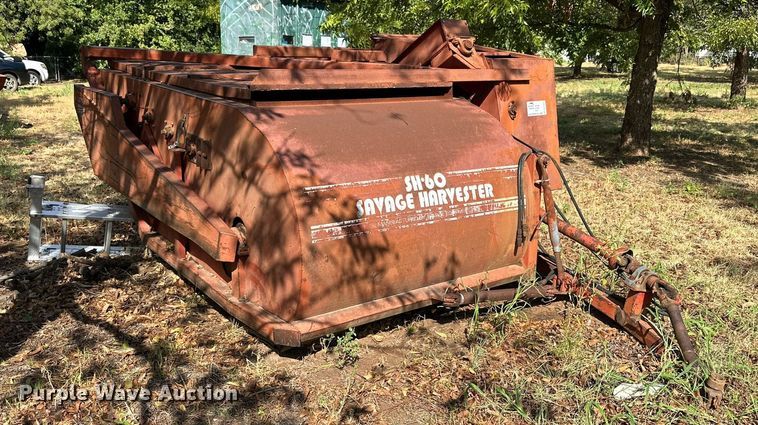 image for item DQ1431 Savage SH60  pecan harvester