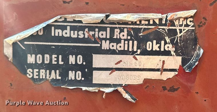 image for item DQ1431 Savage SH60  pecan harvester