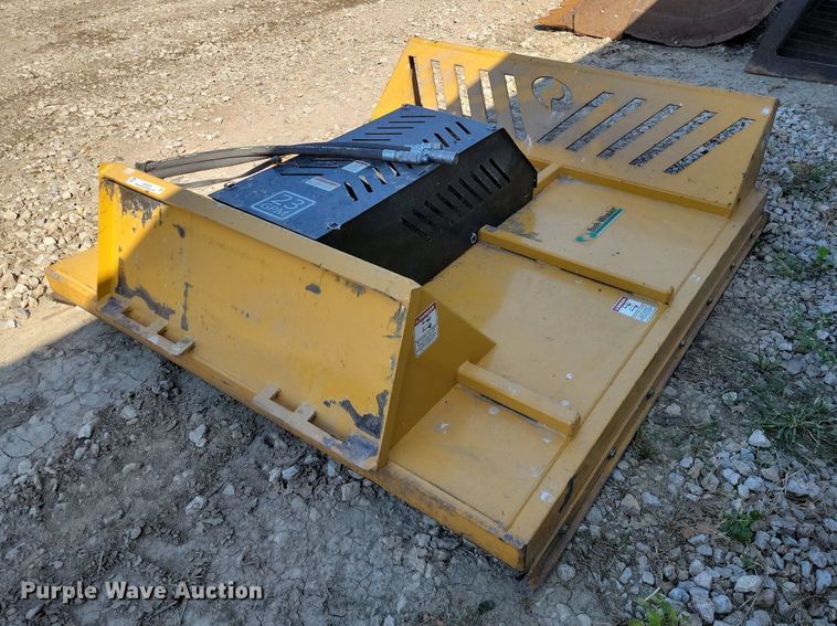image for item JE9529 2021 Bush-Whacker SSM-72  skid steer rush mower