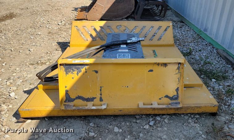 image for item JE9529 2021 Bush-Whacker SSM-72  skid steer rush mower