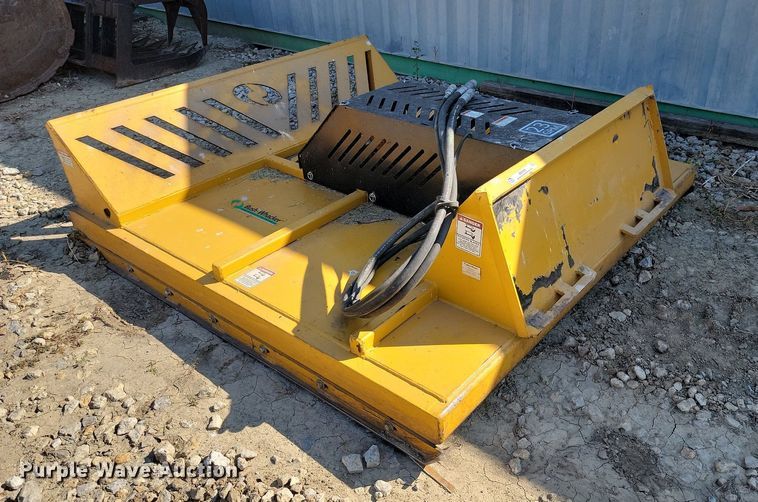 image for item JE9529 2021 Bush-Whacker SSM-72  skid steer rush mower