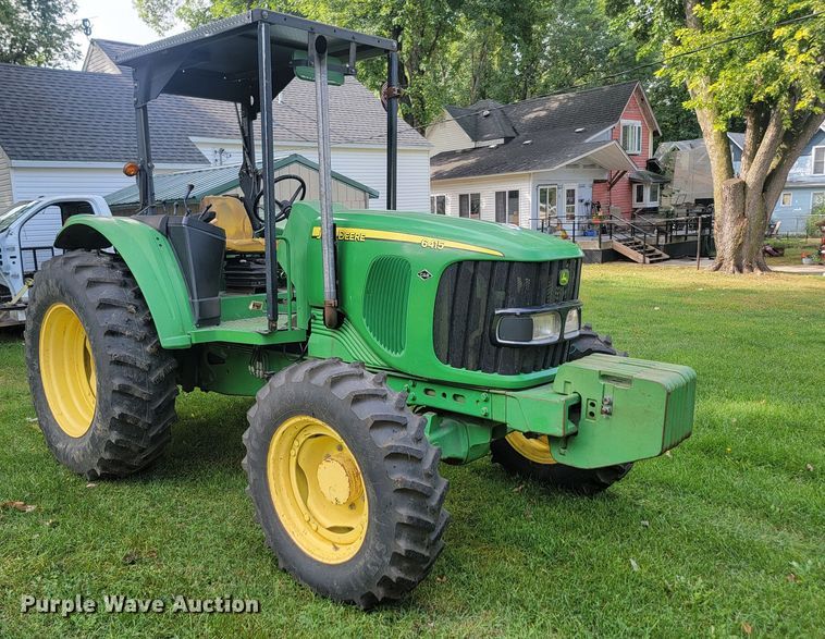 image for item KS9156 2006 John Deere 6415  MFWD tractor