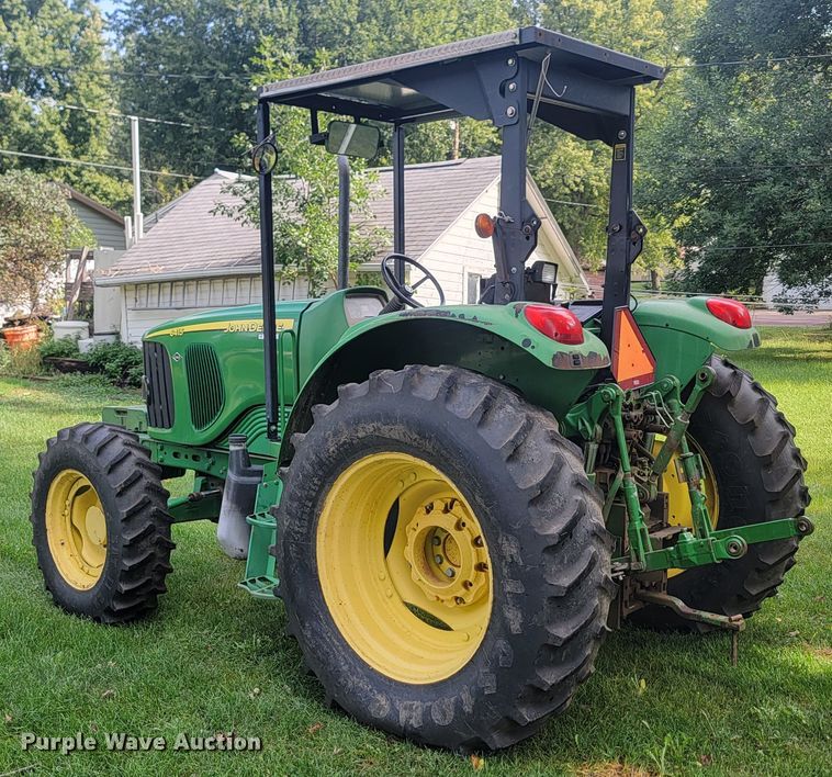 image for item KS9156 2006 John Deere 6415  MFWD tractor
