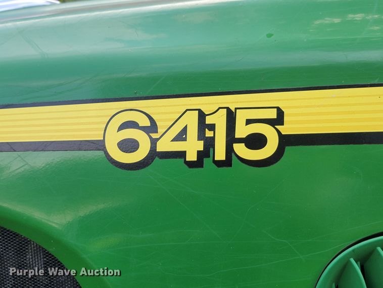 image for item KS9156 2006 John Deere 6415  MFWD tractor