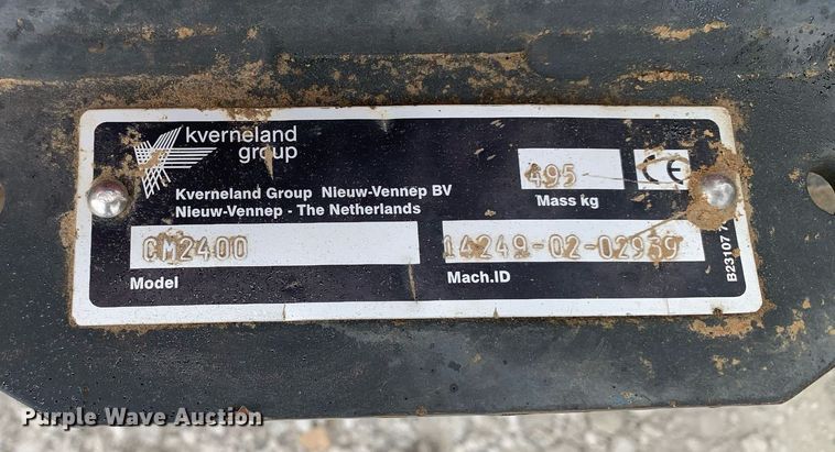 image for item LH9778 Kverneland Group CM2400 disc mower