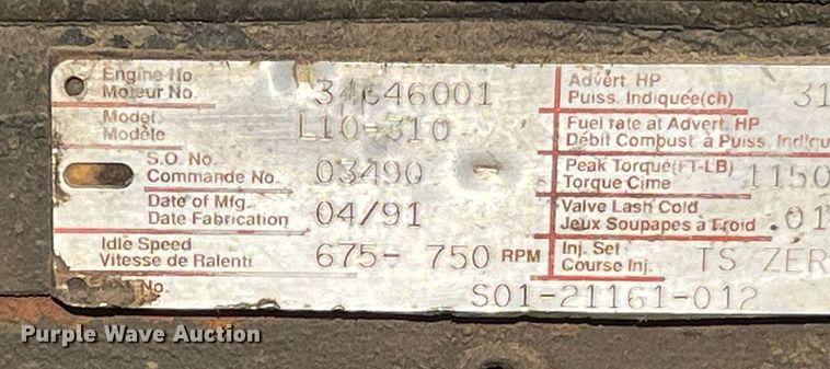 image for item MG9428 1992 Freightliner FLD  fertilizer delivery truck