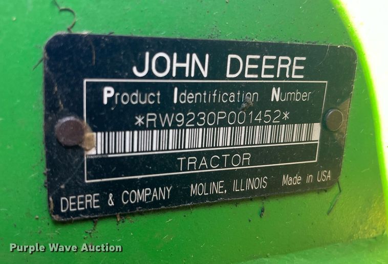 image for item MG9484 2011 John Deere 9230  4WD tractor