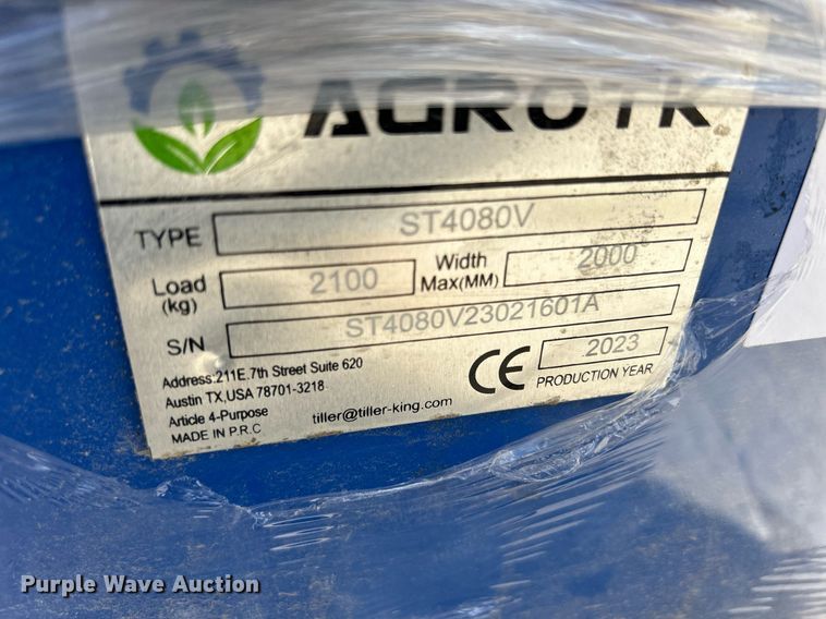 image for item MO9064 2023 Agrotk ST4080V  storage buildings