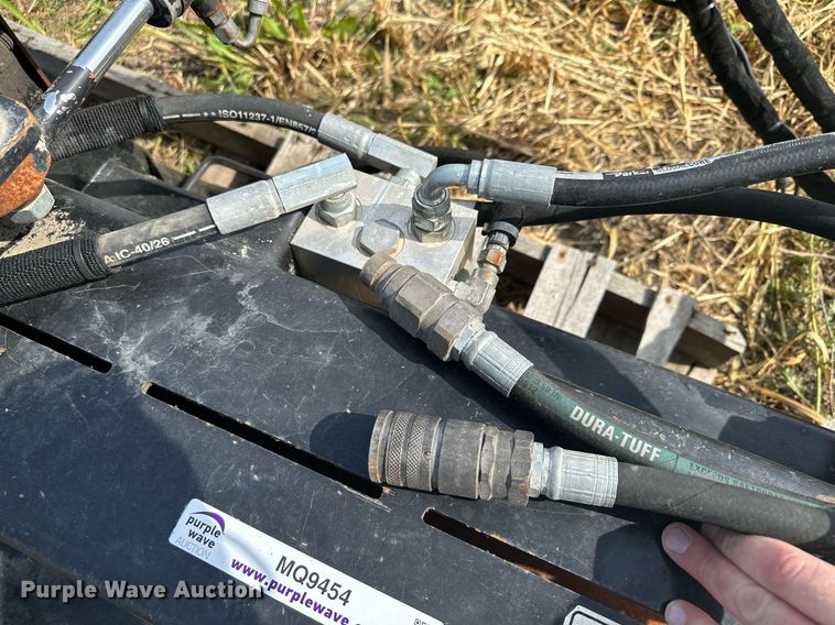 image for item MQ9454 Danuser SM40  skid steer post driver