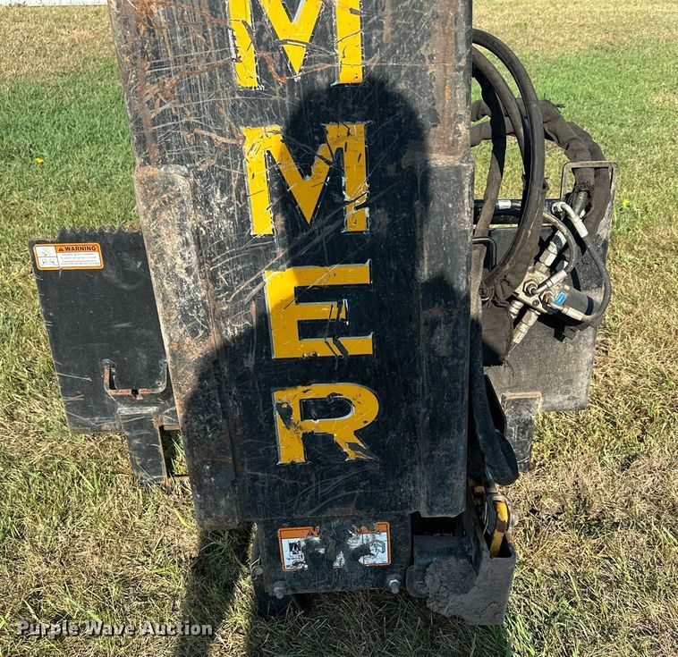 image for item MQ9459 Danuser SM40 skid steer post driver