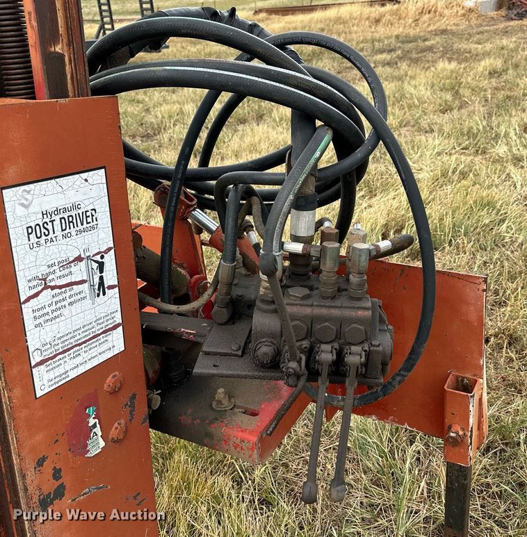 image for item NP9546 Skid steer post driver