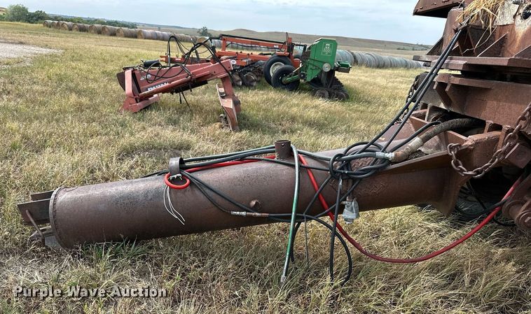 image for item NP9548 Shop built end dump pup trailer