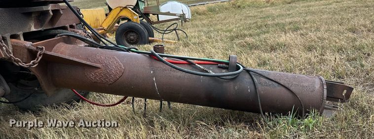 image for item NP9548 Shop built end dump pup trailer