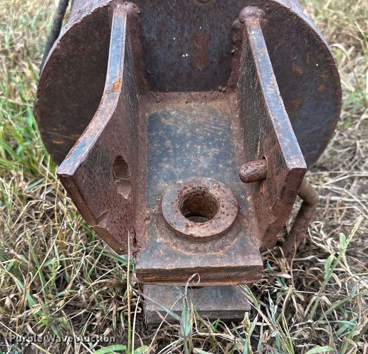 image for item NP9548 Shop built end dump pup trailer