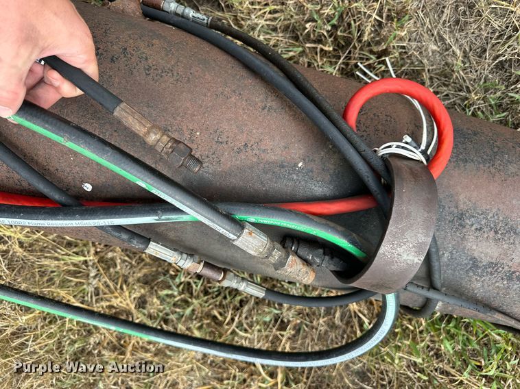 image for item NP9548 Shop built end dump pup trailer