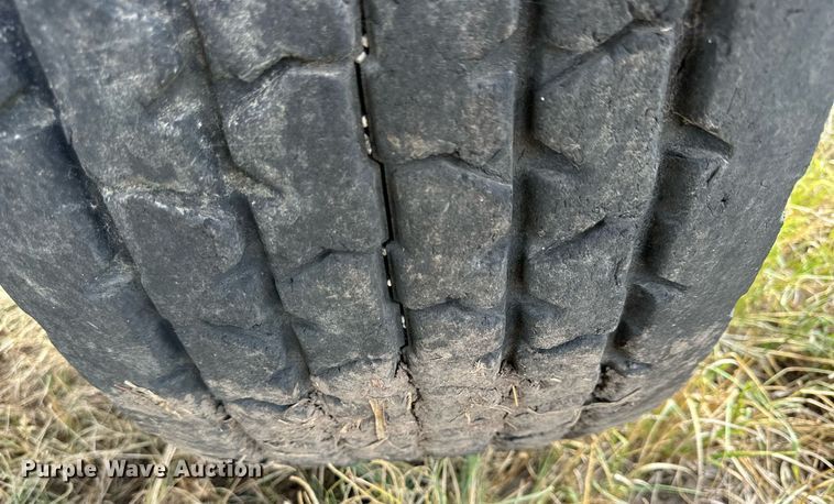 image for item NP9548 Shop built end dump pup trailer