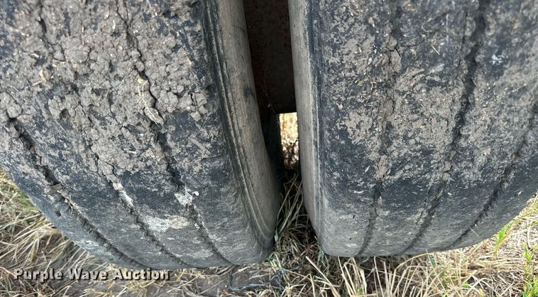 image for item NP9548 Shop built end dump pup trailer