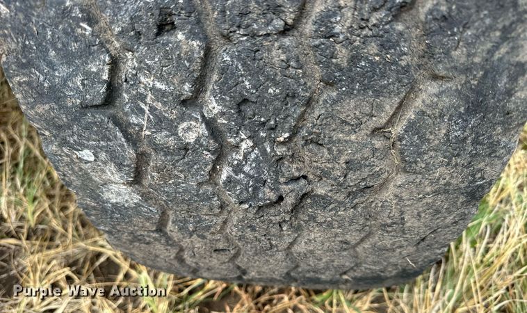 image for item NP9548 Shop built end dump pup trailer